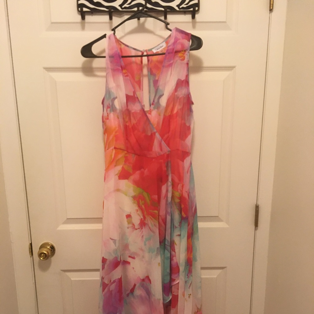 Calvin Klein Floral Dress